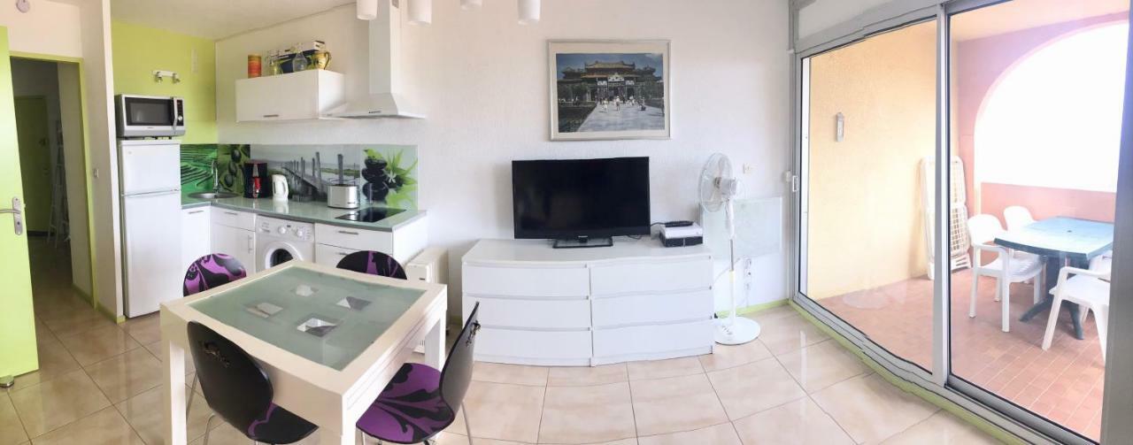 Barcaresa-Agreable Appartement Vue Mer Panoramique Le Barcarès Exteriér fotografie